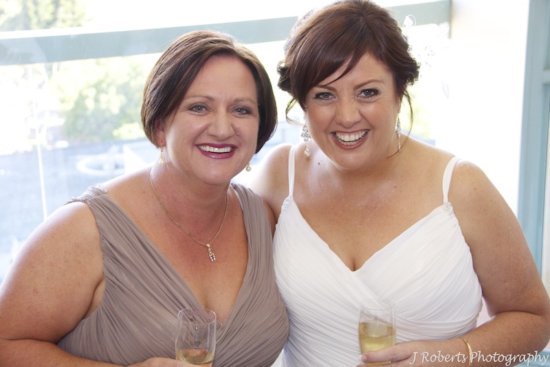 Bride with her best friend - wedding photography sydney